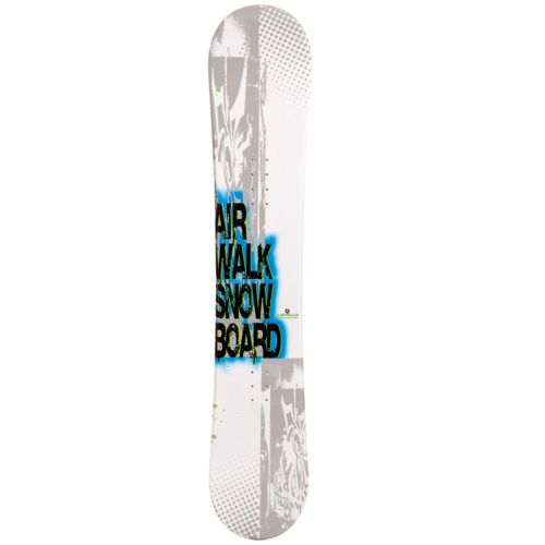 Airwalk Logo White Snowboard