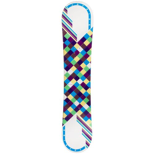 JoyRide Checkers White Blue Girls Snowboard