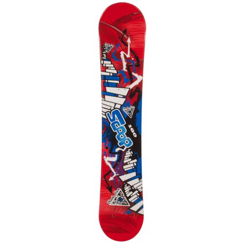 Black Fire Scoop Rocker Snowboard