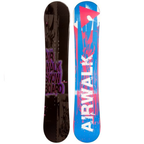 Airwalk Logo Black Womens Snowboard